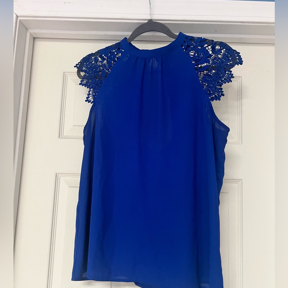 Express Dress Shirt Lace with button back